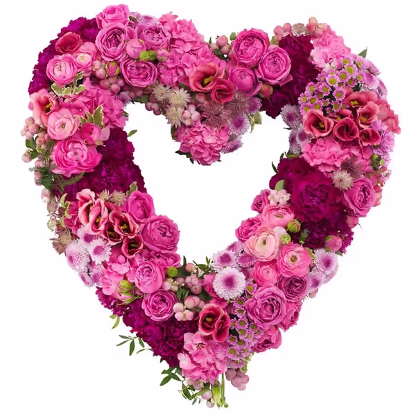 Pink Funeral Arrangement